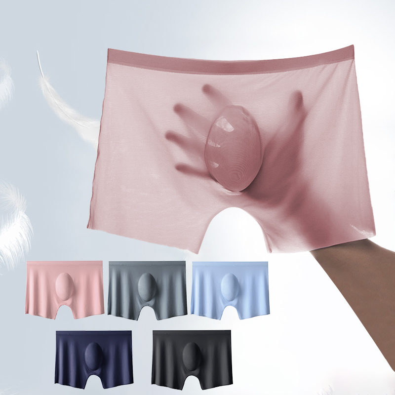 3/4 PCS Summer Ultra-thin Men  - đánh giá và giá Boxer Shorts Modal