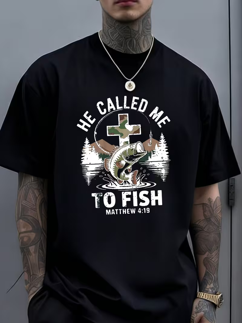 Men’s He Called Me To Fish T‑S - đánh giá và giá Sleeveless Undershirt